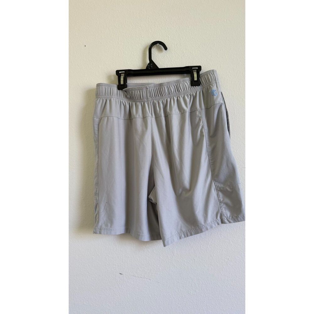 Perfect Game Men’s Medium Baseball Performance Shorts Gray Blue PG Athletic